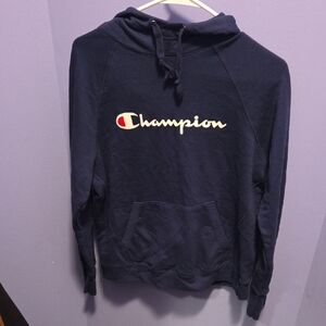 Champion Dark Blue Pullover Hoodie